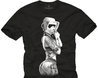 Tattoo Trooper - Ink T-Shirt for Men black - Cool Gift Idea for him S-XXXXXL