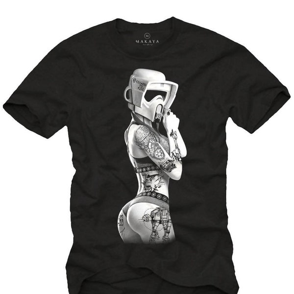 Tattoo Trooper - Ink T-Shirt for Men black - Cool Gift Idea for him S-XXXXXL