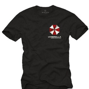 Makaya Mens Evil T-Shirt - Umbrella Corporation - Resident Tee S-XXXXXL