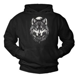 Pull Enfant Manches Longues - Motif Loup Cartoon - Garçon Et Fille - Hiver Chaud Et Confortable