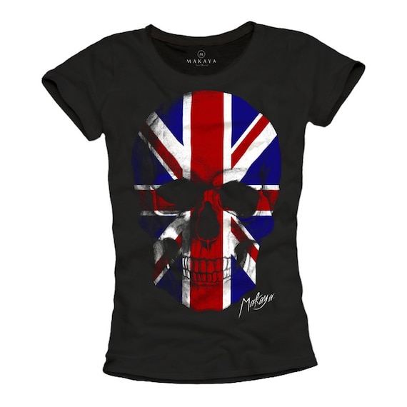 womens skull t shirt uk