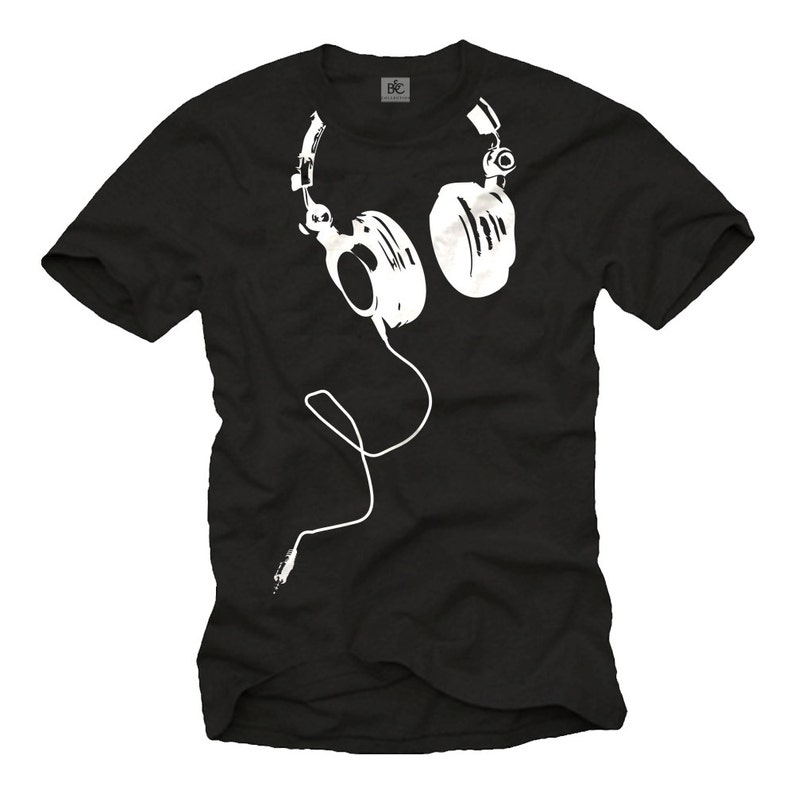 Herren T-Shirt Mit Tape-Kassette Motiv – Musik T-Shirt, 100% Baumwolle, Siebdruck, Größen S-5XL, Lässiger Schnitt