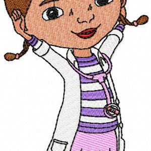 Doc McStuffins Machine Embroidery Digital Design .PES .vp3 .art .hus .xxx .vip