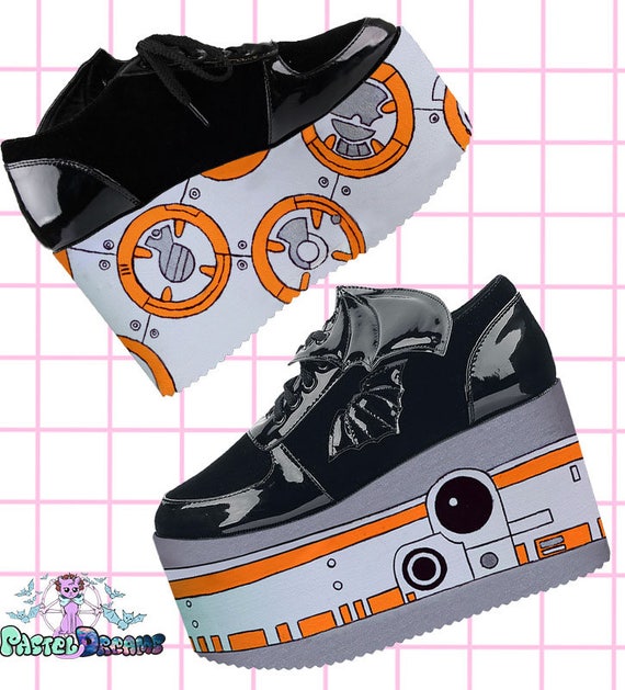 Star wars : BB-8 de peint à la main inspiré plate-forme flatforms fait sur commande fairy kei, kawaii, kitsch, harajuku, anime, geek, robot, nerd | Choix Des Matériaux
Star wars : BB-8 de peint à la main main main inspiré plate-forme flatforms fait sur commande fairy kei, kawaii, kitsch, harajuku, anime, geek, robot, nerd | Choix Des Matériaux
500671
