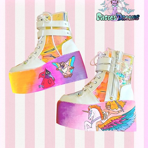 Hand Painted Shera Inspired Platform 
