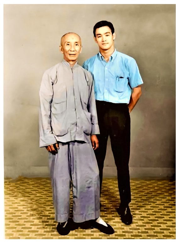 Bruce Lee Wing Chun Kung Fu Ip Man Poster Martial Arts - Etsy