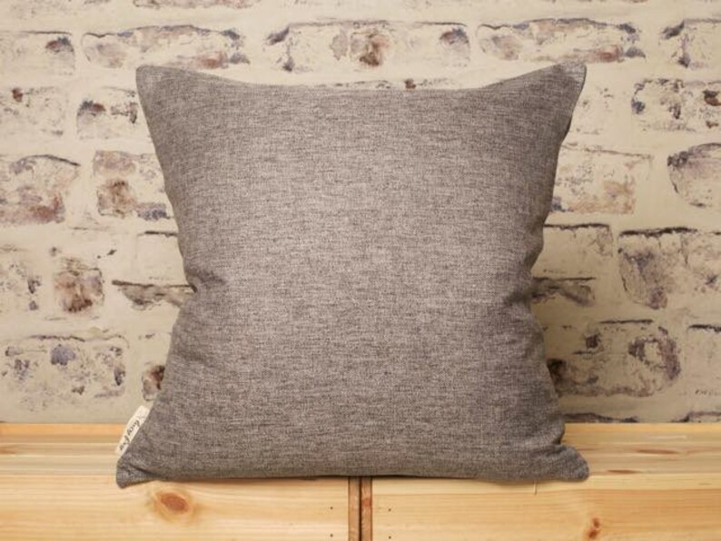 Teal Mustard and Grey Striped Cushion Cover Grey Mustard Teal Etsy