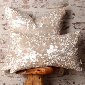 Crushed velvet cushions hot sale asda