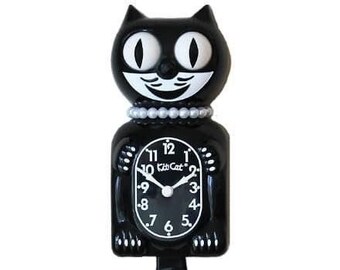 Cat Clock Etsy