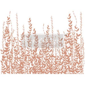 In The Field | Rose Gold Foil Transfer | Redesign with Prima | Rub On Furniture Transfer | Kacha
