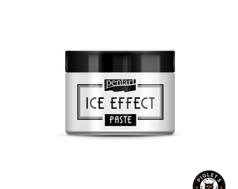 Ice Effect Paste | 100ml | Textured Craft Paint | Pentart