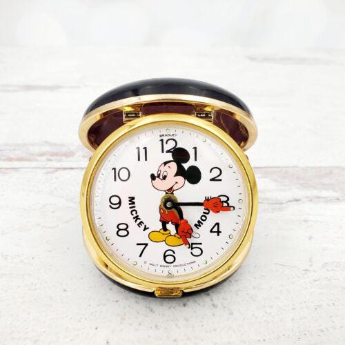 Mickey Mouse Alarm Clock Bradley - Etsy