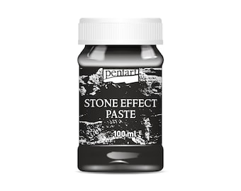 Anthracite | Stone Effect Paste 100ml | Pentart | Craft Texture Paint
