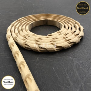 Threaded Twist #723 | Heat Bendable Trim | WoodUBend Mouldings | Furniture & Craft Applique