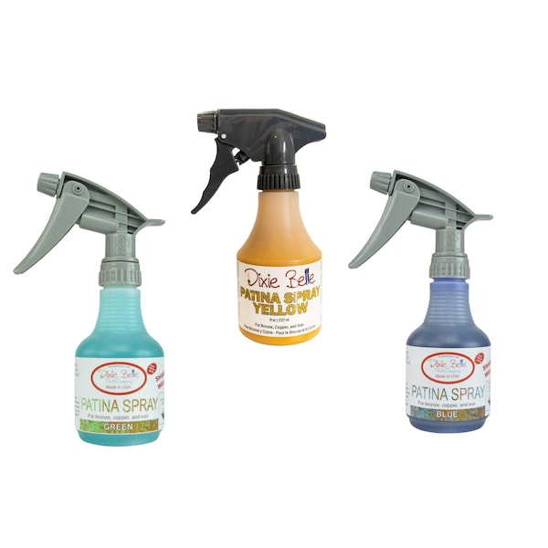 Dixie Belle Patina Paint Spray Activator - Blue, Yellow, or Green