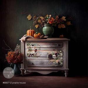 Prairie House | 12&quot; x 12&quot; Maxi Transfer | Redesign with Prima | Limited Edition Fall Antler Boho