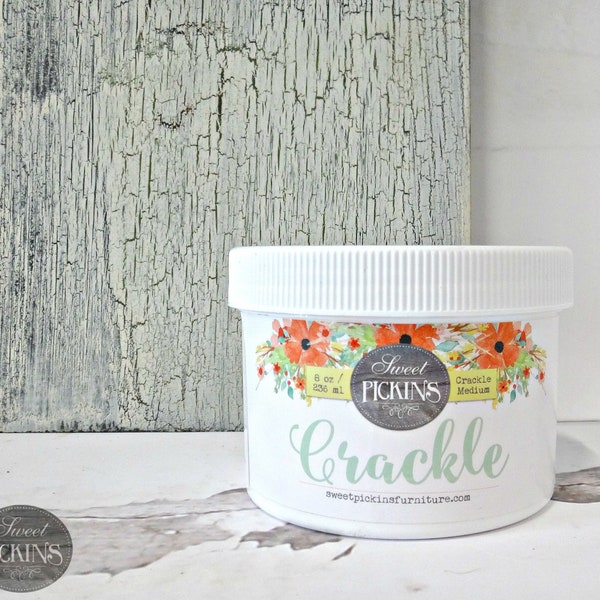 Crackle Effect | Weathered Finish | Sweet Pickins Milk Paint, Crackle Finish