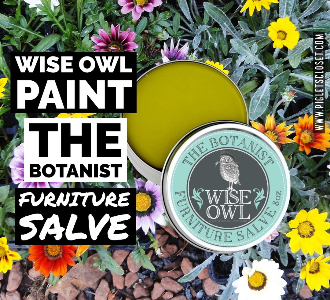 The Botanist Wood Salve Wise Owl Paint, Wise Owl Salve, Wood
