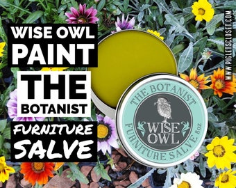 Le botaniste | Baume pour le bois | Peinture Wise Owl, Baume Wise Owl, Restauration du bois, Baume pour meubles, Après-shampooing pour cuir, Après-shampooing pour bois