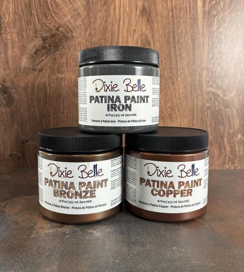Patina Paint: Bronze, Copper, Iron | Dixie Belle Paint Co. | Chalk Paint Patina Paint imagem 2