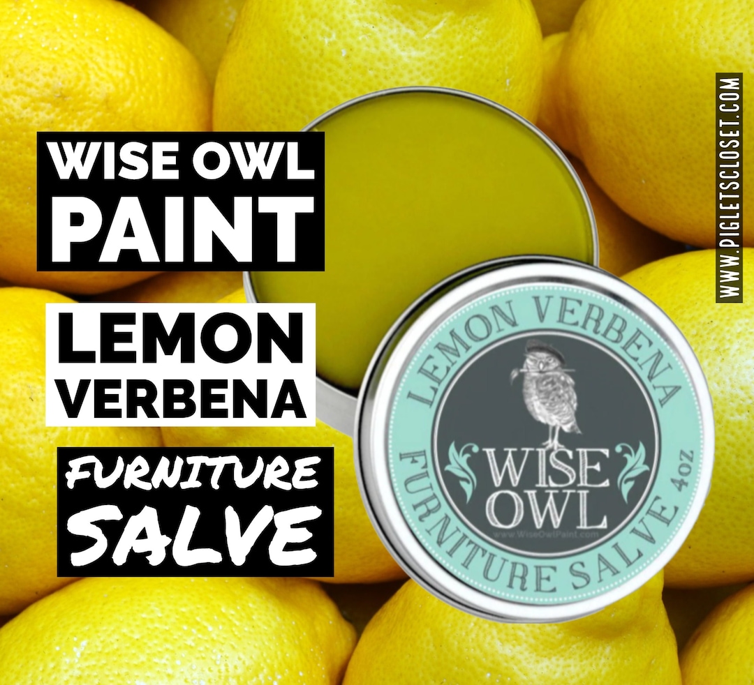 BACK IN STOCK Wise Owl Lemon Verbena Furniture Salve, Natural Furniture  Polish, 7 Scents Plus Unscented 
