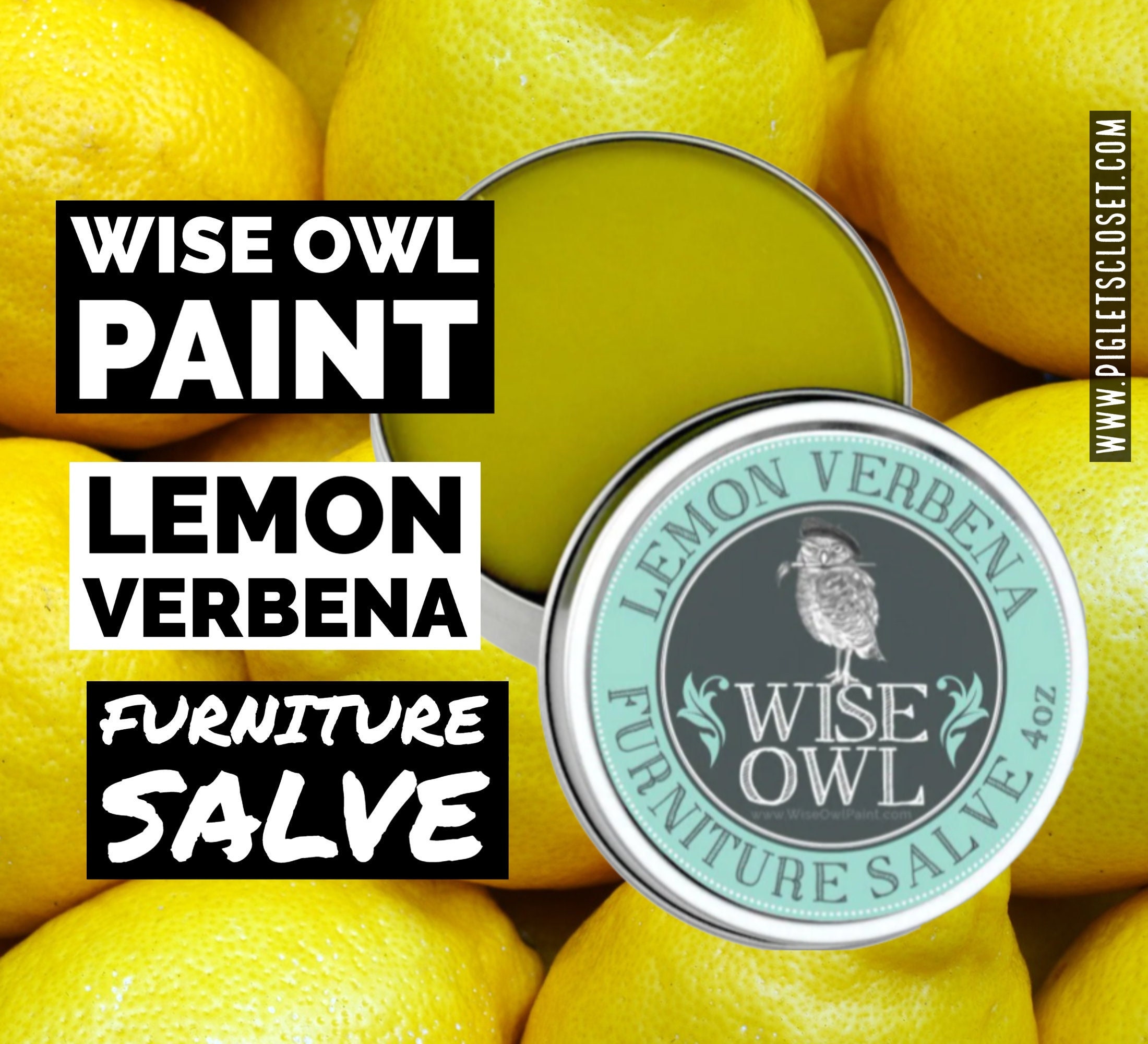 Lemon Verbena Wise Owl Furniture Salve Essential Oils Leather Balm