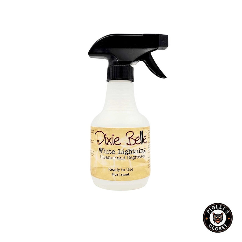 Nettoyant éclaircissant en vaporisateur blanc | Prêt à l'emploi | Dixie Belle Paint Co . | Nettoyant pour meubles image 2