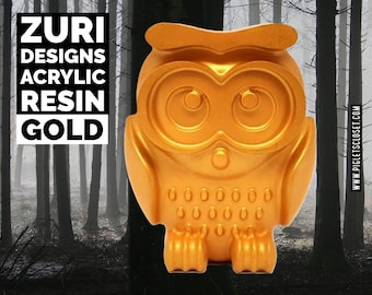 Resina acrílica dorada / Resina coloreada de fundición Zuri Designs para moldes de silicona