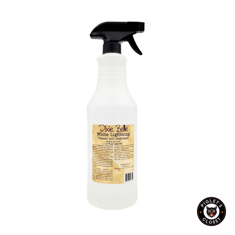 Nettoyant éclaircissant en vaporisateur blanc | Prêt à l'emploi | Dixie Belle Paint Co . | Nettoyant pour meubles image 3