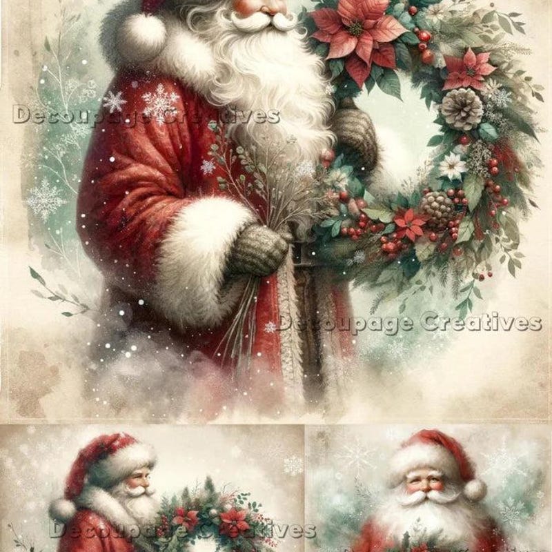 Christmas Rice Paper - Etsy