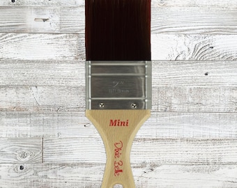 Mini Synthetic Paint Brush | Dixie Belle Paint | Craft Supply
