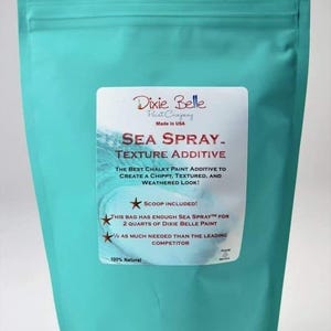 Sea Spray Texture Additive | Dixie Belle Paint Co. | Coastal Textured Chalk Paint Powder