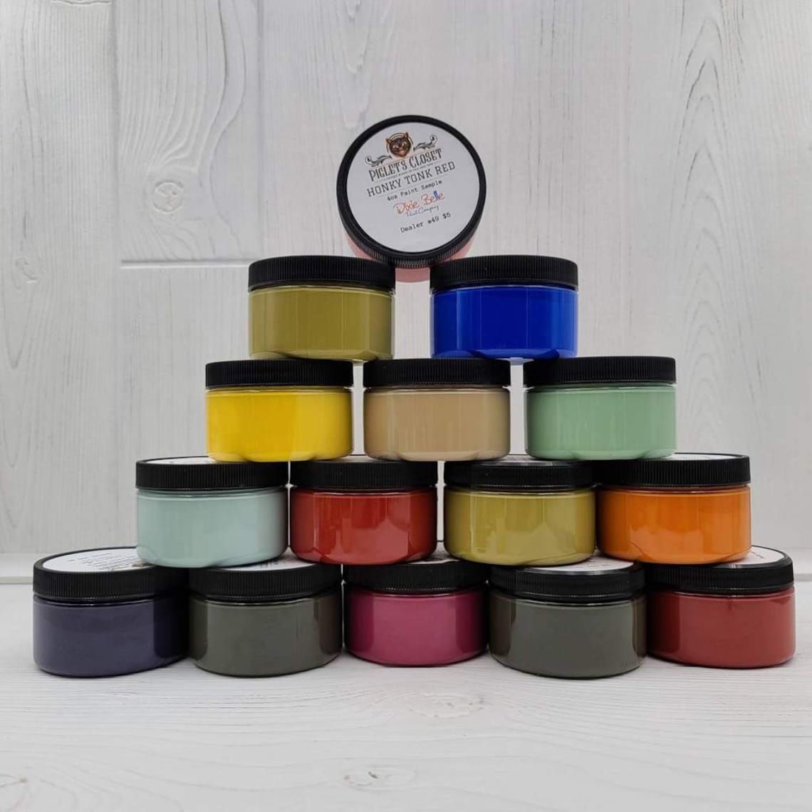Dixie Belle Paint Chalk Mineral Paint 4 oz Sample Size Etsy