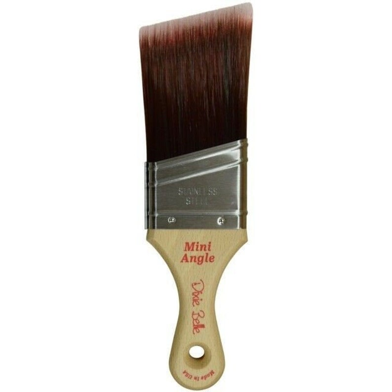 Dixie Belle Mini Angle Synthetic Paint Brush Etsy