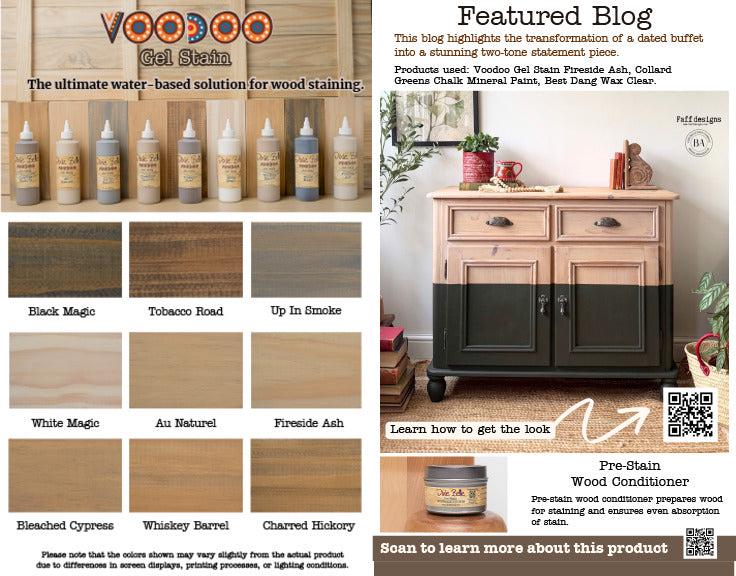 Tobacco Road | Voodoo Gel Stain | Dixie Belle Paint | Brown Colored Wood  Stain - Water-based