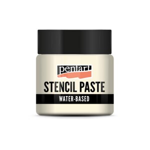 Vanilla | Pearl Stencil Paste 50ml | Pentart | Accent Paint for Stencils & Crafts