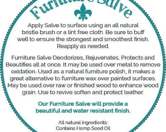 Wise Owl Furniture Salve - Bourbon Vanilla – Bush Craft Furniture