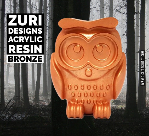Bronze Acrylic Resin Zuri Designs Casting Colored Resin for Silicone Moulds  