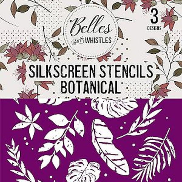 Botanical Silk Screen Stencil Set | Belles & Whistles