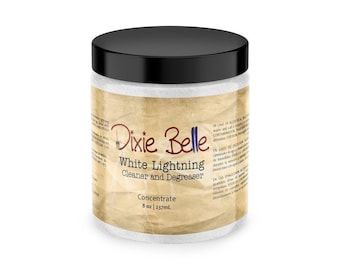 White Lightning Cleaner 8oz | Dixie Belle Paint Co. | Furniture Cleaner, Grease Remover, Pristine Clean