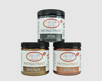 BACKORDER Patina Paint: Bronze, Copper, Iron | Dixie Belle Paint Co. | Chalk Paint Patina Paint