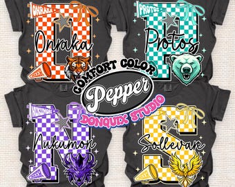 RCA Initials Names Comfort Color Shirt, Onraka Unity, Sollevare Uplift, Protos Success, Nukumori Kindness, Back To School Spirit