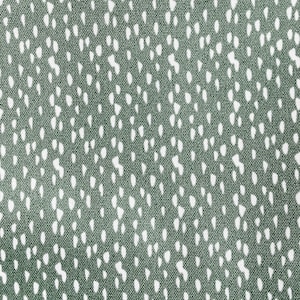 Funda de cojín para exterior con cremallera, diseño de lunares verdes, para porche, lumbar, disponible en 10 tamaños.