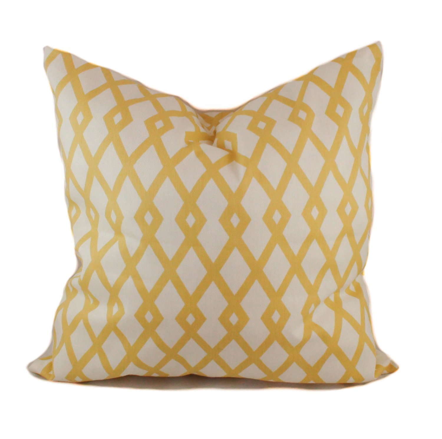 Yellow pillow cover Accent pillow Decorative pillow Sofa