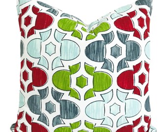 Christmas lumbar throw pillow cover with zipper, Holiday cushion case for sofa or couch, Lumbar pillow cover, 2 sizes available