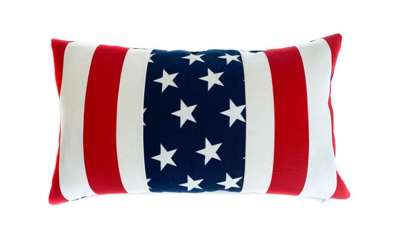 Outdoor flag pillow cheap