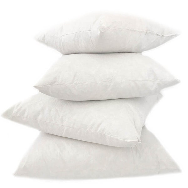 ONE Outdoor pillow insert, Indoor/Outdoor insert, Outdoor pillow form, Outdoor cushion insert, Choose your size