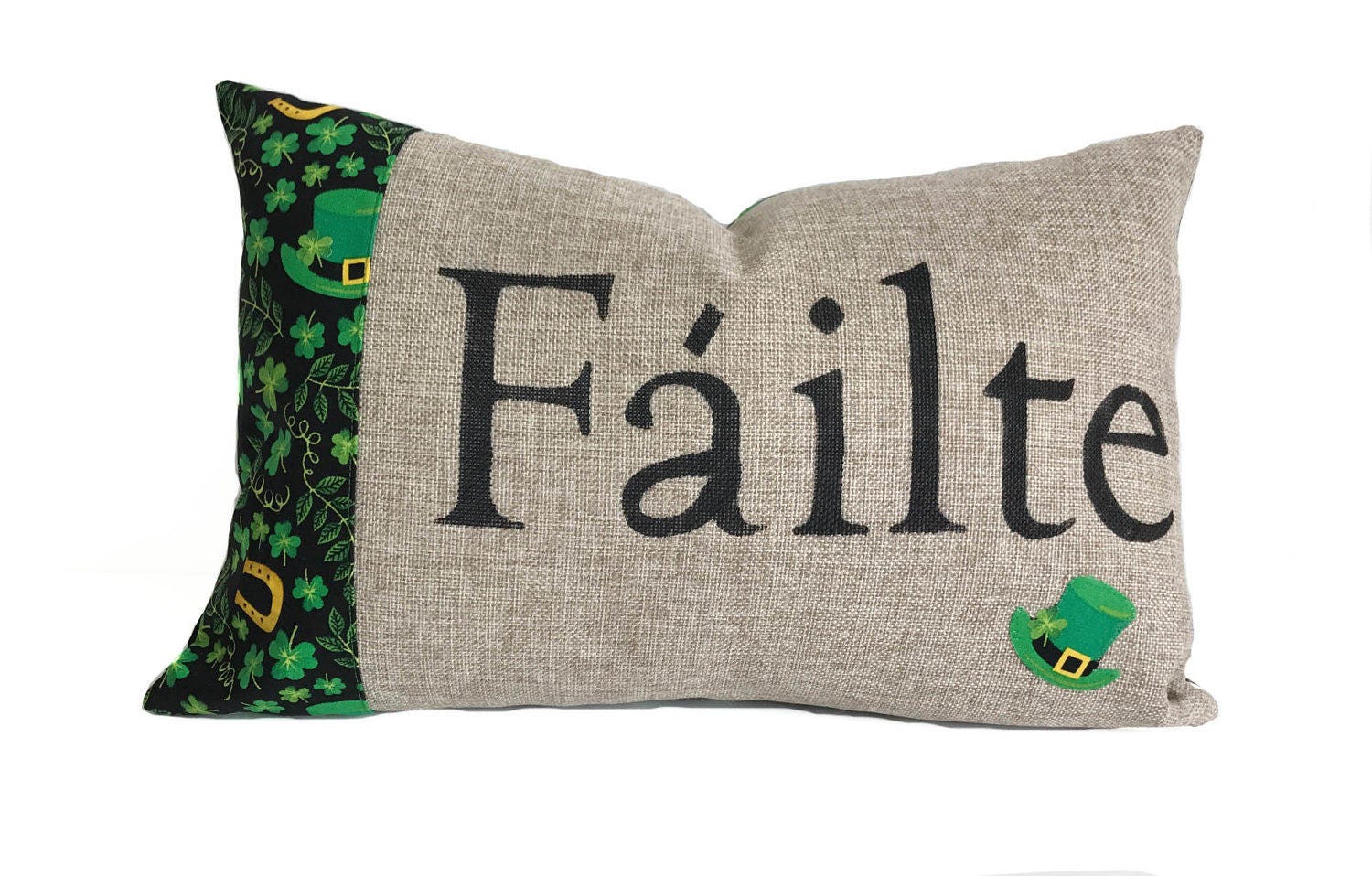 Decorative pillow 12x18 Irish pillow cover St. Etsy
