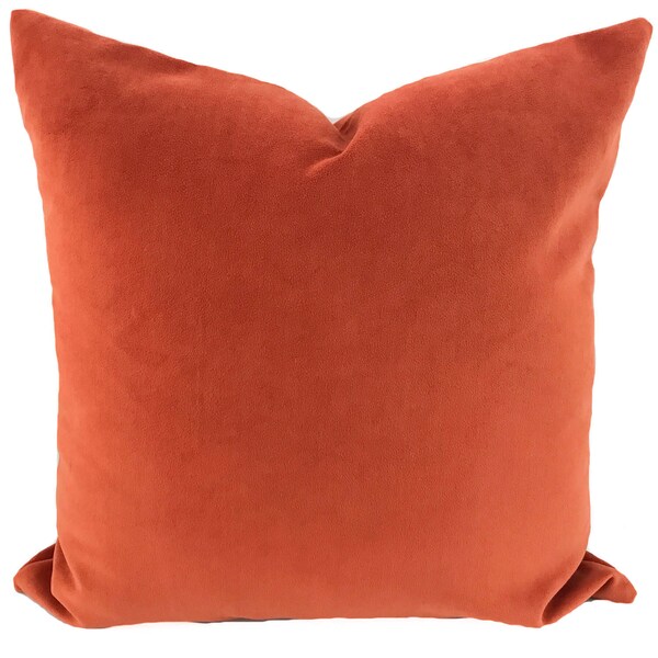 Orange Euro Sham Etsy