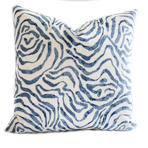 Etsy blue and white pillows hotsell